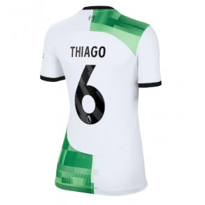 Liverpool Thiago Alcantara #6 Bortatröja Kvinnor 2023-24 Kortärmad